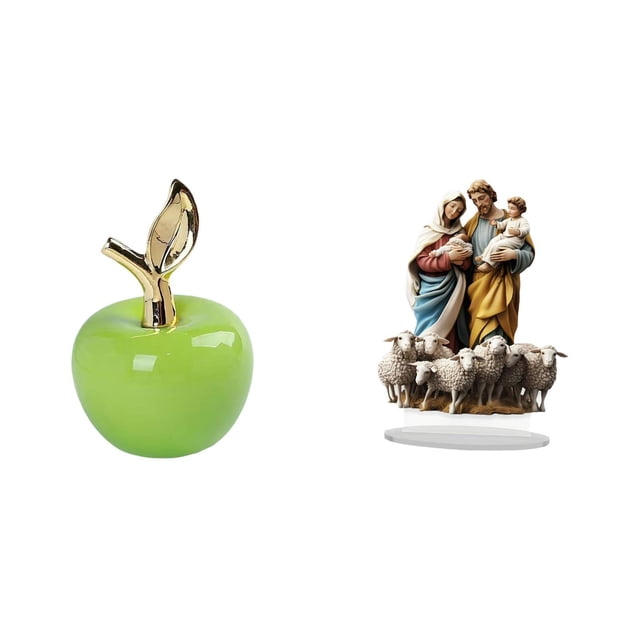 Escultura De Fruta De Cerámica Para Cafetería, Sala De Estudio, Decoración De Escritorio Acrílica Para Vacaciones, Adorno De Mesa único Para Bricolaje, Decoración Del Hogar Para Rincón