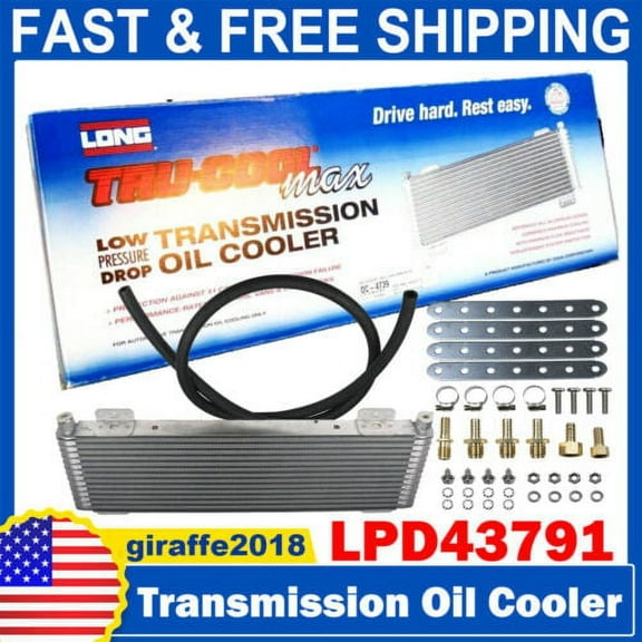 Tru Cool 40,000 GVW Transmission Oil Cooler Low Pressure Drop