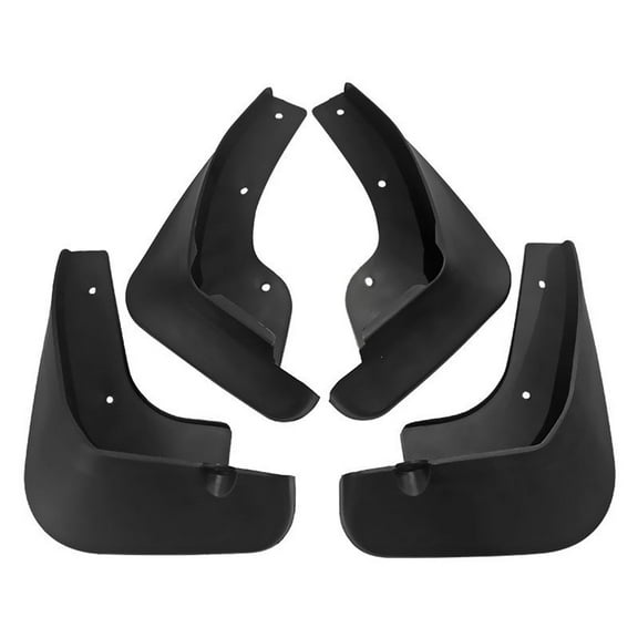 No Drilling Mudflaps Splash Guards For Mazda 3 2011-2015, Custom Mud Flaps Car Accessories, 4PCS Fender Protector Easy To Install-black