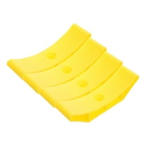 GOOHOCHY 4pcs Compact Weight Holder Rack for Dumbbells Kettlebell Barbell Storage Shelf Athletic Gear Organizer