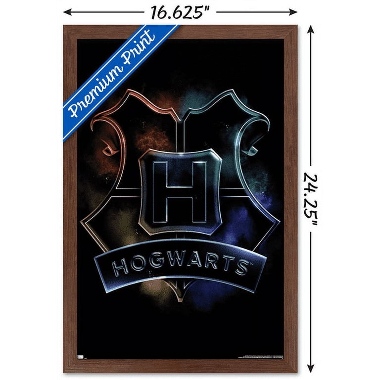 Print Hogwarts House Crests Harry Potter Movie Poster Bilder Drucke