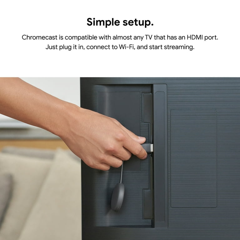 Google Smart TV Kit: Google Home Mini and Chromecast, Walmart Exclusive