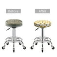 thumbnail image 3 of Uemuo Qutumn Tree Pattern Round Bar Stool Seat Covers Washable Stool Cushion Slipcover Elastic Bar Chair Covers-12 inch, 3 of 7