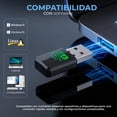 thumbnail image 4 of Adaptador WiFi XTREME PC GAMING USB Mini 300Mbps 2.4GHz Inalambrico Plug & Play Windows/Linux NXT309BK, 4 of 6