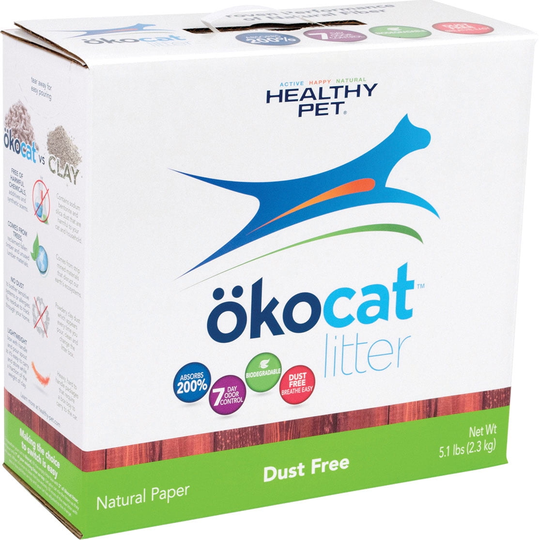 Okocat NATURAL DUSTFREE PAPER CAT LITTER