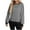 Black, variant on zbxnLI Women's Oversized Sweatshirts Striped Long Sleeve Crewneck Tops Casual Lightweight Pullover Athletic Shirts
