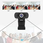 Jidetech 1080P HD Webcam with Microphone PC Computer Laptop Webcam for Streaming Online Class, Zoom Meeting/Skype/Facetime/Teams, PC Mac Laptop Desktop