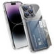 thumbnail image 2 of Funda TEKKU porta Tarjetas para iPhone 15 PRO Transparente, 2 of 10