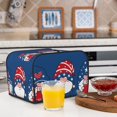 thumbnail image 6 of Picia Three Gnome Independence Day Print 4 Slice Toaster Cover , Toaster Protector Dustproof Kitchen Appliance Cover, Kitchen Appliance Dustproof Protector, 6 of 7