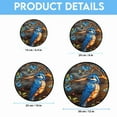 thumbnail image 6 of Stained Glass Window Hanging Bluebird - Stained Glass Window Hanging Bluebird, Festival Gift Ornament, Home Wall & Window Art, Brightens Any Space with Light, 6 of 6