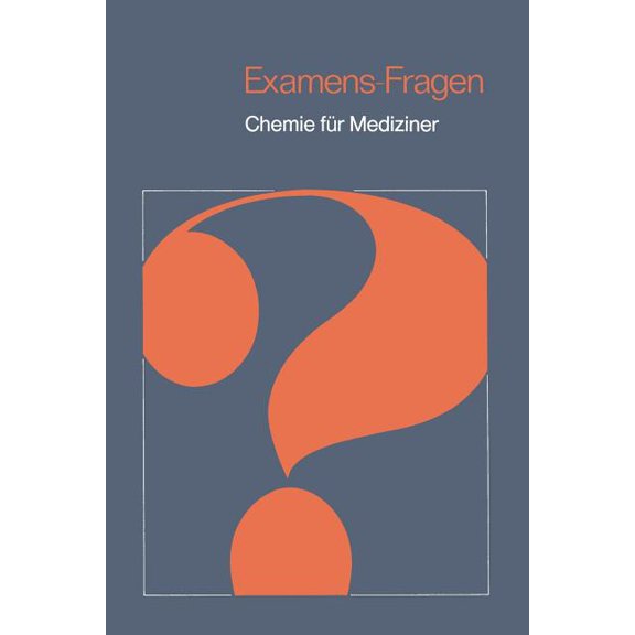 Examens-Fragen Chemie Für Mediziner, (Paperback)