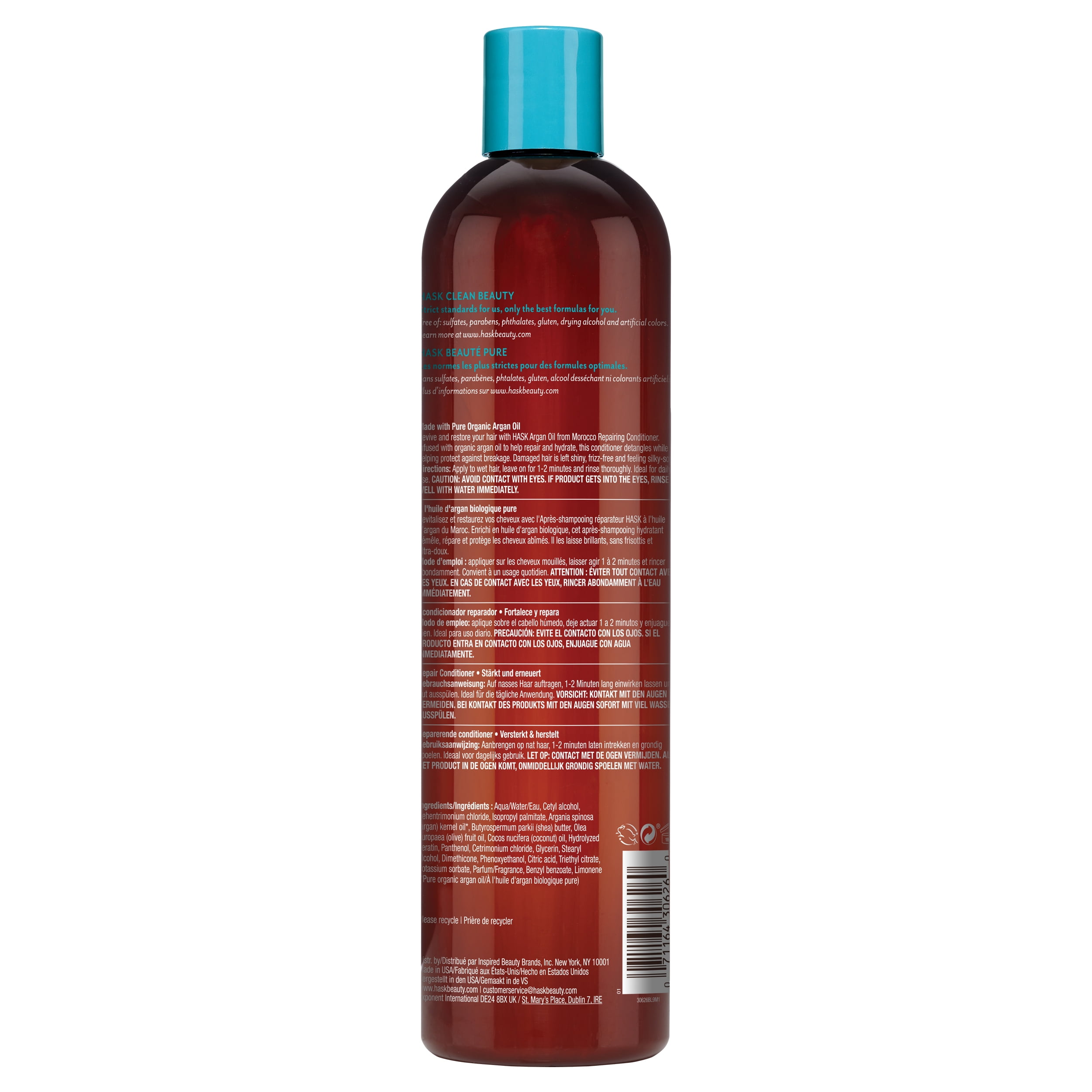 HASK Repairing Argan Oil from Morocco Sulfate-Free Conditioner, 18 fl oz