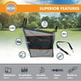 thumbnail image 6 of K&H Pet Products Buckle N' Go Dog Car Seat for Pets Gray X-Small 16 X 14 X 14 Inches, 6 of 11