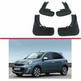 thumbnail image 4 of 4 Pcs Splash Guards Wheel Mudflaps for Nissan Micra 2008-2016 Car Front Rear Rubber Splash Guards, 4 of 6