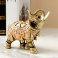 thumbnail image 5 of Auspicious Antique Elephant Statue Wealth Statue Birthday Gift Home Decor Elephant Statue, 5 of 9