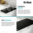 thumbnail image 4 of Kraus KDM-10-05BL Self-Draining Silicone Dish Drying Mat And Silicone Soap Dish Holder -, 4 of 7