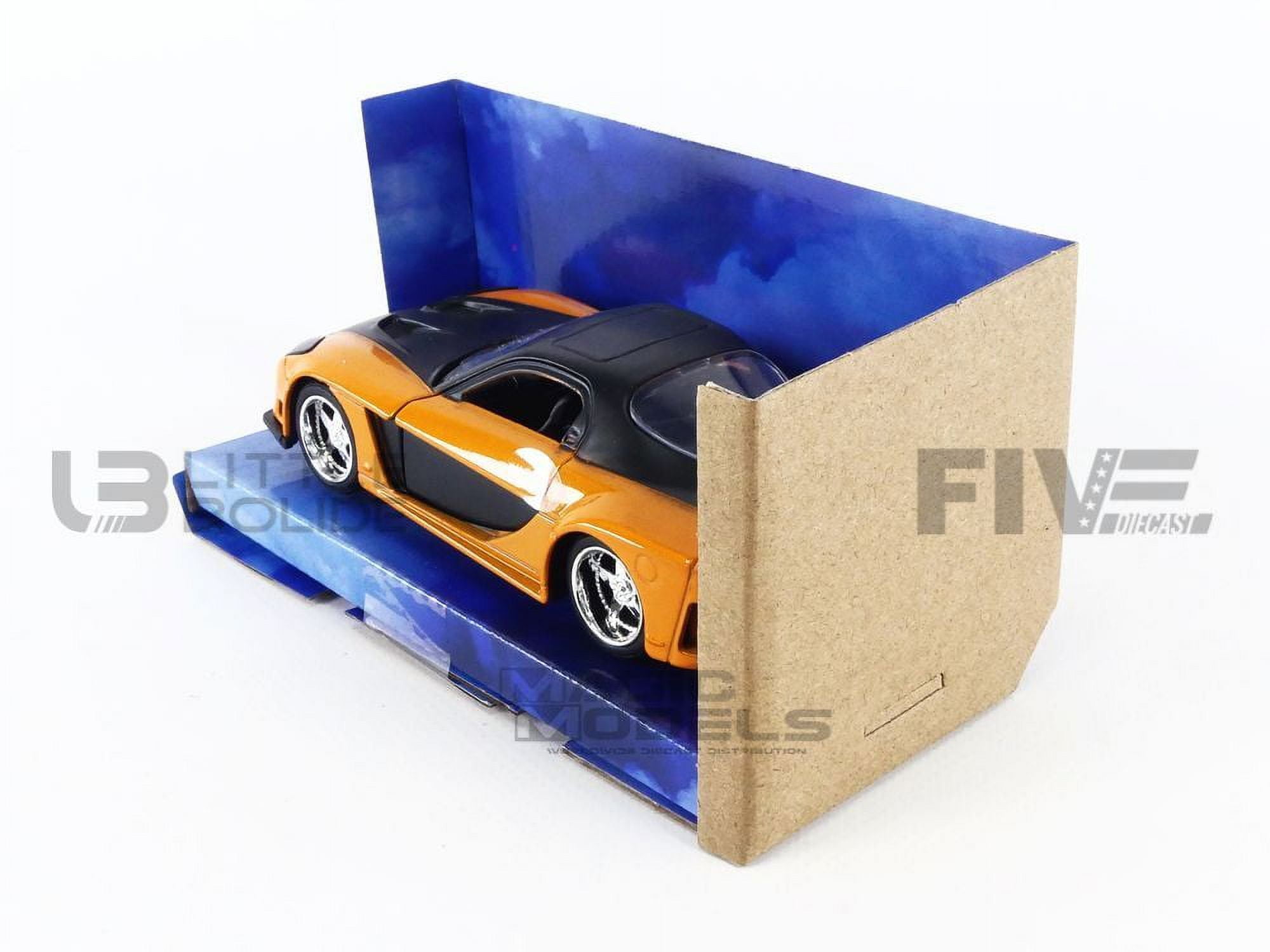 Jada Cars Toy: Fast & Furious Han's Metallic Mazda RX-7 1/32