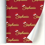 Personalized Text Wrapping Paper, Name Custom Funny Wrapping Paper Roll For Wedding Anniversary Birthday Gift 58x23 Inch 1 Roll Gift Wrap Paper With Name/text, Golf Gift Wrapping Paper