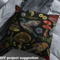 thumbnail image 2 of jejeloiu Hummingbird Mushroom Flower Fabric by the Yard 5 Yards,Rustic Farmhouse Cabin Fabric for Sewing,Colorful Botanical Home Decor Fabric by the Yard For Boys Kids,Luxury Bedroom Decor, 2 of 6