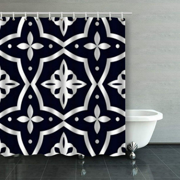 BPBOP Oriental Pattern Blue Color Tile Moroccan Floral ...
