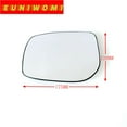 thumbnail image 4 of Right-Heated Wing Convex Car Mirror Glass For TOYOTA AURIS 2006 2007 2008 2009 2010 2011 2012 YARIS 2005-2011(Europe Version), 4 of 7