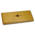 thumbnail image 5 of 1989 Canada 3-Metals Maple Leaf Set (10th Anniv, w/Box), 5 of 5
