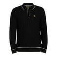 thumbnail image 5 of Fila Sully Longsleeved Polo Shirt, Black, 5 of 5