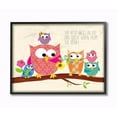 thumbnail image 2 of The Kids Room by Stupell The Best Gifts In Life Are Those Given From The Heart Owls Framed Giclee Texturized Art, 11 x 1.5 x 14, 2 of 3