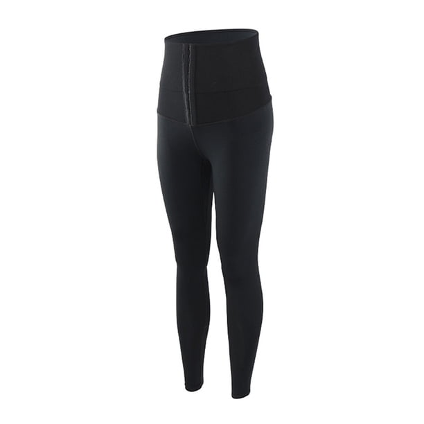 Mujeres leggings yoga espesado pantalones deportes legging suave transpirable gimnasio gimnasio ejercicio color sólido color frío pantalones engrosados negro Inevent AP004667-07