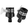 thumbnail image 1 of 2 pcs 16 mm Universal Tap Connector Adapter Mixer Kitchen Garden Hose Fitting Clamp, 1 of 5