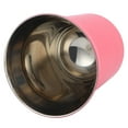 thumbnail image 3 of Taza de café Ticfox de doble pared acero inoxidable 304 color rojo rosa 160 ml, 3 of 14