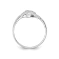 thumbnail image 5 of Sterling Silver Polished Leaf Ring, 5 of 5