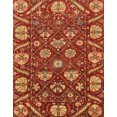 thumbnail image 1 of Ahgly Company Machine Washable Indoor Rectangle Abstract Red Area Rugs, 6' x 9', 1 of 7