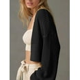 thumbnail image 5 of Sherrylily Summer Women Cropped Sweaters Kimonos Boho Lightweight Open Front Knit Cardigan, 5 of 6