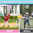 thumbnail image 2 of Set de béisbol Surelect en T Ball 3 en 1 con 2 bates para niños, 2 of 6