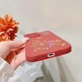 thumbnail image 5 of Compatible with iPhone 14 Pro Max Case, Butterfly Pattern with Side Plated Heart Pattern Soft Silicone Shockproof Full Camera Lens Cute Case for iPhone 14 Pro Max 6.7" for Women Girl Red, 5 of 14