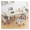 thumbnail image 1 of Set infantil ajustable - Mesa y 4 sillas para niños 2-10 años, multifuncional, 1 of 6