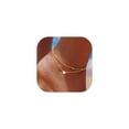thumbnail image 1 of Tobillera ChicSilver de plata de ley 925 chapada en oro, 1 of 9