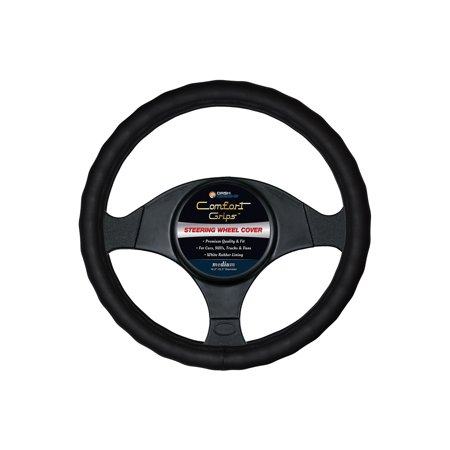 Comfort Grips Racing Grip Medium Black Steering Wheel Cover