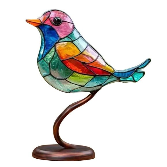 Observación de Aves Adornos Decoración del Hogar Cien Flores Observación de Aves Colgante Observación de Aves Serie Metal Decoración del Hogar