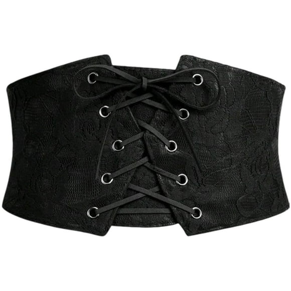 Women's Corset Belt Elastic Underbust Waist Cincher Stylish Design for Everyday Wear and Fashion