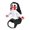 A, variant on Dog Horse Saddle | Halloween Dress Up Pet | Dog Halloween Role Play Pet Riding Fashionable And Novel Halloween Pet Dress Up Suitable for Part