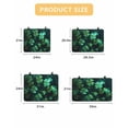 thumbnail image 7 of Large Induction Cooktop Protector Mat St. Patrick's Day Stove Top Covers for Electric Stove, Spring Green Clovers Botanical Herbs Decorative Stove Burner Cover Mats, Glass Top Stove Cover, 7 of 7