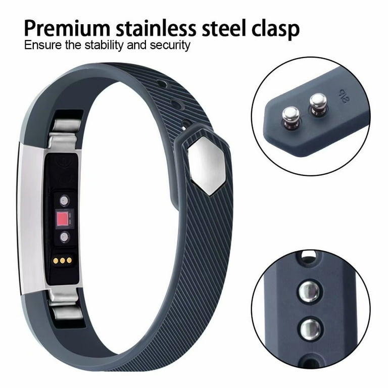 Nysgerrighed effektivt Agnes Gray POY For Fitbit Alta/Fitbit Alta HR Bands Replacement , Adjustable Sport  Wristbands for Women Men (Slate, Small) - Walmart.com