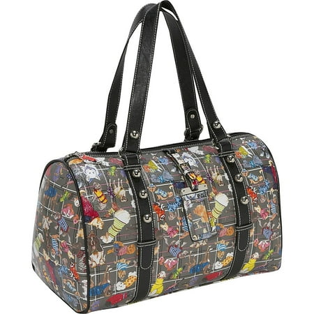 Sydney Love Print Satchel - sydney love diva dogs satchel bag