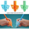 thumbnail image 3 of 3 pack de empuñaduras de lápiz, empuñaduras de lápiz para niños, juego de ayuda para escribir bolígrafos, herramienta de corrección de postura para niños en edad preescolar Afortunado Sencillez, 3 of 5