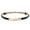 Black, variant on ibiyuan Belt For Women Skinny Elastic Waist Belt for Women, Gold Metal Stretch Chain Belt with Hook, Adjustable Thin Gold Belts for Dresses