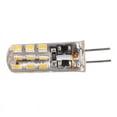 thumbnail image 4 of 20X G4 LED Spot Light Bulb Lamp 1.5W 24 SMD 3014 Warm White 12V DC, 4 of 8