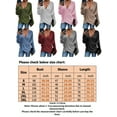 thumbnail image 2 of Avamo Dames Pull Tops Hiver Chaud Tricotés V Pull Col en Vrac Partie Pull Vert L, 2 of 9