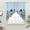 Light Blue, variant on Light Blue Christmas Snowman Swag Valances for Windows, Kitchen Curtains 36 Inch Length 2 Panels Set, Xmas Tree Elk Gifts Snowflake Short Curtains for Small Windows Rod Pocket Cafe Curtains 28"x36"